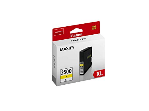 Canon PGI-2500XL Y - 9267B001 - 1 x Yellow - High Yield - Ink tank - For MAXIFY iB4050,MB5050,MB5350