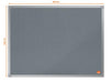 Nobo Essence Grey Felt Notice Board 600X450Mm Dd