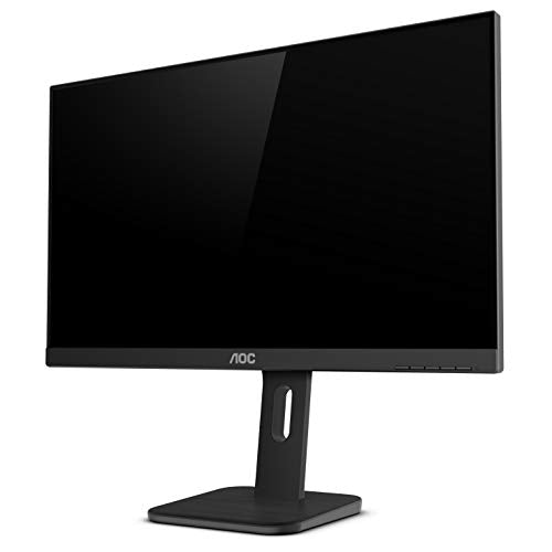 AOC 24P1 - LED monitor - 23.8" (23.8" viewable) - 1920 x 1080 Full HD (1080p) @ 60 Hz - IPS - 250 cd/m - 1000:1 - 5 ms - HDMI, DVI, DisplayPort, VGA - speakers