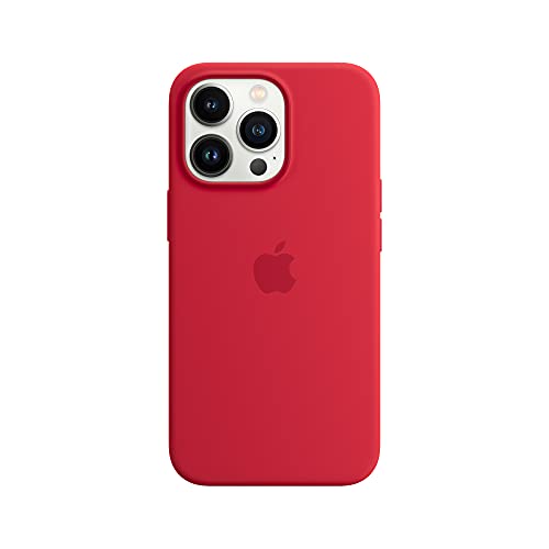 Apple - (PRODUCT) RED - back cover for mobile phone - with MagSafe - silicone - product (RED) - for iPhone 13 Pro