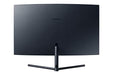 Samsung U32R590CWR - LED monitor - curved - 32" (32" viewable) - 3840 x 2160 4K @ 60 Hz - VA - 250 cd/m? - 2500:1 - 4 ms - HDMI, DisplayPort - dark grey/blue