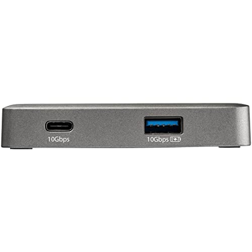 StarTech USB C to 4K 60Hz HDMI 2.0 Power Delivery Pass Through 3 Port 10Gbps USB Hub Mini Dock