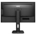 AOC Q27P1 - LED monitor - 27" - 2560 x 1440 QHD @ 60 Hz - IPS - 250 cd/m - 1000:1 - 5 ms - HDMI, DVI, DisplayPort, VGA - speakers