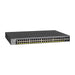 NETGEAR Pro GS752TPv2 - Switch - L3 - smart - 48 x 10/100/1000 (PoE+) + 4 x Gigabit SFP - rack-mountable - PoE+ (380 W)