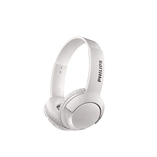 Bass Plus Bluetooth Headphones White