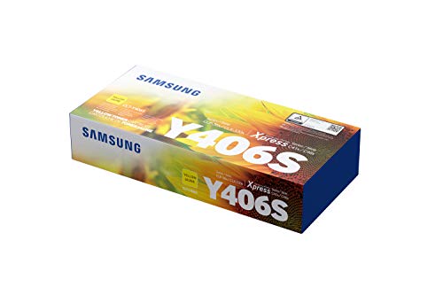 Best Value Samsung Toner CLT-406S, Rebuilt No, 1000 Pages, Yellow