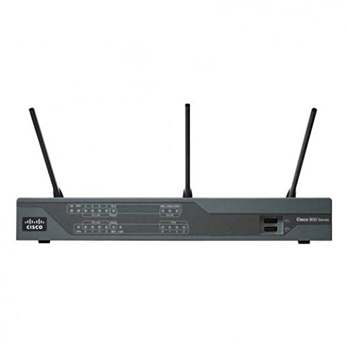 Cisco 897VA - Router - DSL modem - 8-port switch - GigE - WAN ports: 3