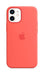 Apple Case with MagSafe - Back cover for mobile phone - silicone - pink citrus - for iPhone 12 mini