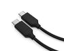 C2G 3m (10ft) USB C Cable - USB 2.0 (5A) - M/M USB Type C Cable - Black - USB cable - USB-C (M) to USB-C (M) - USB 2.0 - 5 A - 3 m - black