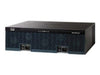 Cisco 3925 Application Experience - Router - GigE - WAN ports: 3 - rack-mountable