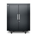 APC NetShelter CX - Rack - dark grey - 18U - 19"