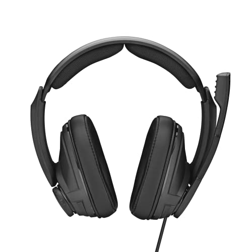 EPOS I SENNHEISER GSP 302 - Headset - full size - wired - 3.5 mm jack - black