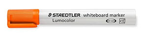 Best Value Staedtler Lumocolor Whiteboard Marker 351-4 with Bullet Tip - Orange, Pack of 10