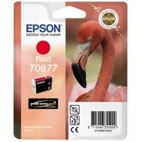 Best Value Epson Original T0877 UltraChrome Hi-Gloss2 Red Ink Cartridge, Genuine, Amazon Dash Replenishment Ready