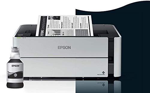 Epson EcoTank ET-M1170 - Printer - B/W - Duplex - ink-jet - refillable - A4/Legal - 1200 x 2400 dpi - up to 20 ppm - capacity: 250 sheets - USB 2.0, LAN, Wi-Fi