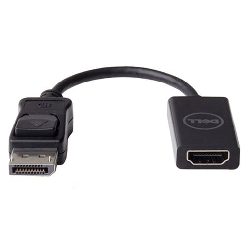 Dell DisplayPort to HDMI 2.0 4K Adapter Ultra HD 4K Support 3840 x 2160 Maximum Resolution Plug and Play