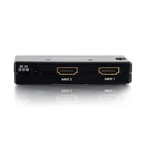 C2G 2-Port HDMI Auto Switch - Video/audio switch - 2 x HDMI - desktop