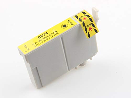 Epson T0874 - Print cartridge - 1 x yellow