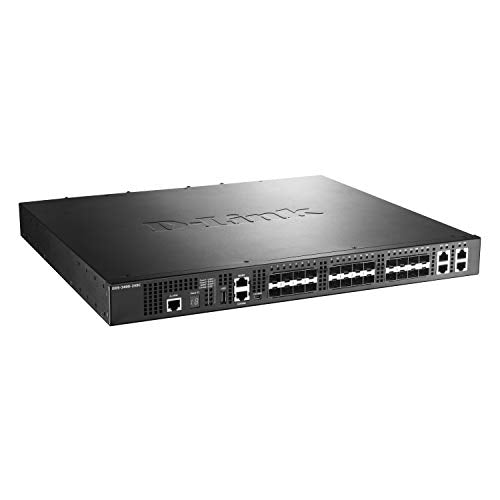 D-Link DXS 3400-24SC - Switch - L3 Lite - Managed - 20 x 10 Gigabit SFP+ + 4 x combo 10 Gigabit SFP+ - desktop, rack-mountable