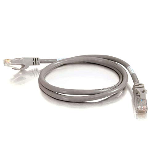 C2G Cat6 Booted Unshielded (UTP) Network Patch Cable - Patch cable - RJ-45 (M) to RJ-45 (M) - 50 cm - UTP - CAT 6 - molded, snagless, stranded - grey