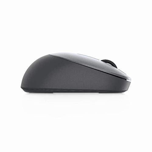 Dell MS5120W - Mouse - optical - 7 buttons - wireless - 2.4 GHz, Bluetooth 5.0 - titan grey - with 3 years Advanced Exchange Service - for Latitude 3320, 3420, 35XX, 73XX, 9420 2-in-1, Vostro 13 5310, 14 5410, 15 5510, 5415, 55XX