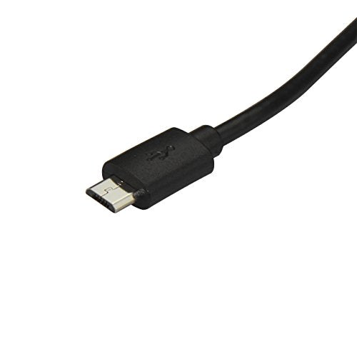 StarTech.com USB C to Micro USB Cable 2m 6ft - USB-C to Micro USB Charge Cable - USB 2.0 Type C to Micro B - Thunderbolt 3 Compatible (USB2CUB2M)