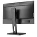 AOC Q24P2Q 23.8 Inch 2560 x 1440 1440p Quad HD 75Hz IPS Async MM HA HDMI VGA DP USB LED Monitor Black