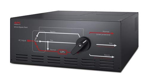 APC Service Bypass Panel 230V 125A HW input IEC-320 output (8) C19