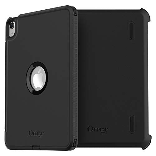 OtterBox Defender Series - Back cover for tablet - polycarbonate, synthetic rubber - black - for Apple 10.9-inch iPad Air (4th generation)