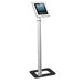 NewStar Anti-Theft Tablet Floor Stand - Silver - Stand for tablet - lockable - silver - screen size: 9.7"-10.1" - floor-standing