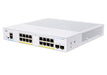 Cisco Business 350 Series 350-16P-2G - Switch - L3 - Managed - 16 x 10/100/1000 (PoE+) + 2 x Gigabit SFP - rack-mountable - PoE+ (120 W)