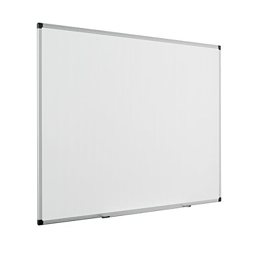 Best Value Bi-Office Maya Enamel Aluminium Framed Whiteboard 120x90cm