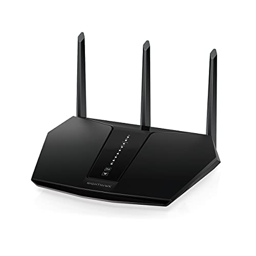 NETGEAR Nighthawk RAX30 - Wireless router - 4-port switch - GigE - 802.11a/b/g/n/ac/ax - Dual Band