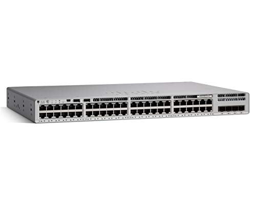 Cisco Catalyst 9200 - Essential Edition - switch - smart - 48 x 10/100/1000 (PoE+) - rack-mountable - PoE+ (740 W)