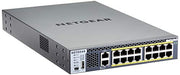 NETGEAR M4300-16X - Switch - L3 - Managed - 16 x 100/1000/2.5G/5G/10GBase-T (PoE+) - rack-mountable - PoE+ (199 W)