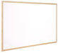 Best Value Q Connect 400x300mm Wooden Frame Whiteboard