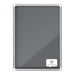 Nobo Premium Plus Grey Felt Lockable Notice Board 9Xa4 Dd