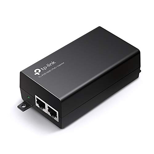  TP-LINK 802.3af Gigabit PoE Injector, Convert Non-PoE to PoE  Adapter, Auto Detects the Required Power, up to 15.4W, Plug & Play