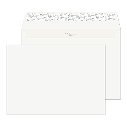 Best Value Blake Premium Business C5 162 x 229 mm 120 gsm Peel & Seal Wallet Envelopes (35455) High White Wove - Pack of 50