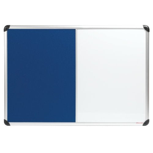 Viking Wall Mountable Combination Board 1200 x 900mm Blue & White