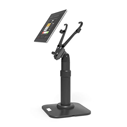 Compulocks iPad Pro 12.9-inch 3rd Gen POS Kiosk V-Bracket & Adjustable Pole - Stand - for tablet - lockable - black - for Apple 12.9-inch iPad Pro (3rd generation)