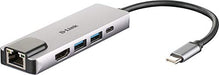 D-Link DUB-M520 - Docking station - USB-C / Thunderbolt 3 - HDMI - GigE