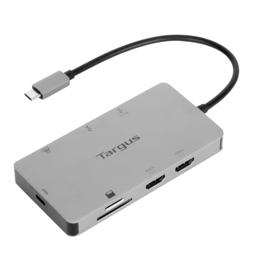 Targus - Docking station - USB-C / Thunderbolt 3 - 2 x HDMI - GigE