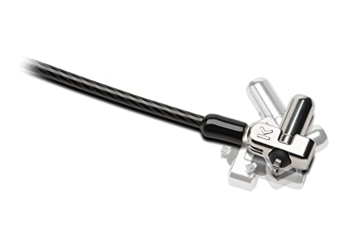 Kensington NanoSaver Keyed Laptop Lock - Master Keyed - Security cable lock - silver - 1.8 m