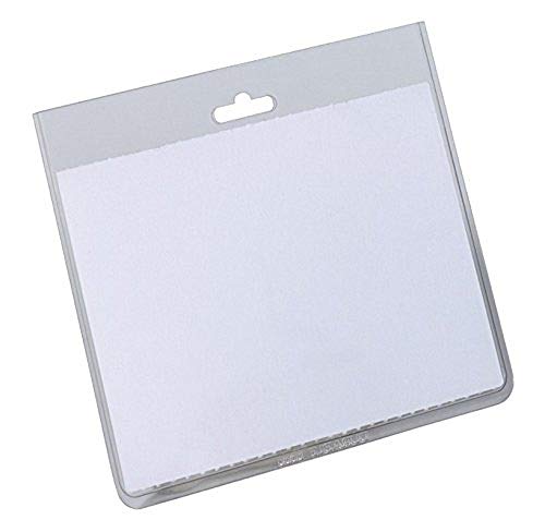 Best Value Durable 60 x 90mm Security Badge without Clip, Pack of 20