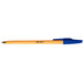 Best Value niceday Yellow Ballpoint Pen Blue Fine - Box of 50