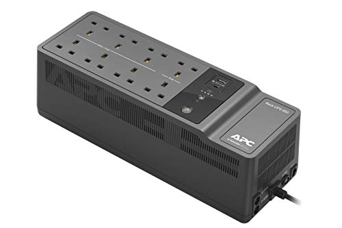 APC Back-UPS BE850G2 - UPS - AC 230 V - 520 Watt - 850 VA - output connectors: 8 - United Kingdom - black