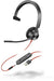 Blackwire 3315 Usb A Ms Monaural Headset