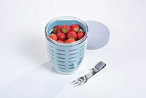 Fruit And Veggie Pot Ellipse - Nordic Green