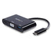 StarTech.com CDP2VGAUACP USB-C VGA Multiport Adapter - USB 3.0 Port - 60W PD